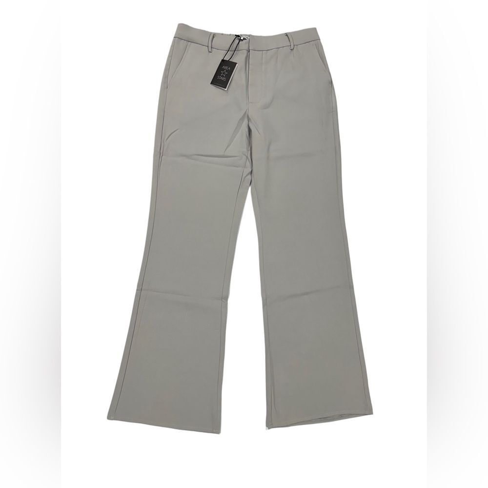 NWT Area Star Grey Liz Pant Professional Office Dress Pants Style Size S